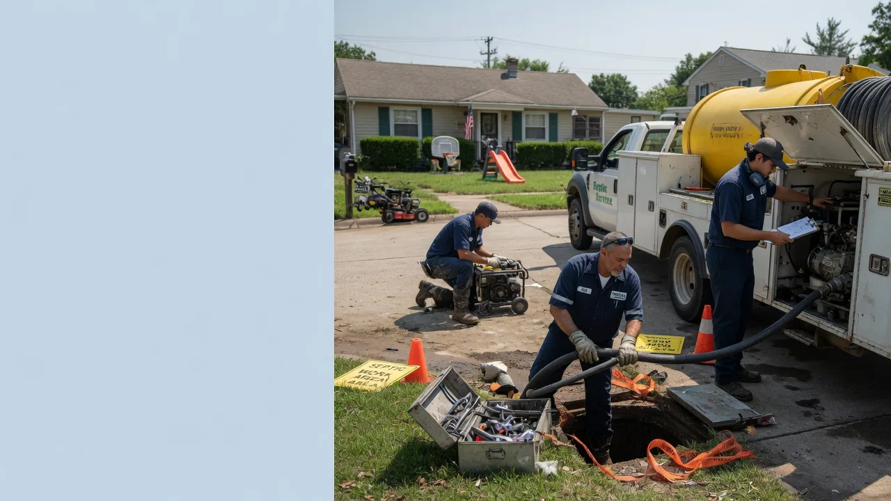 Septic Tank Pumping in Fosters, AL near me
